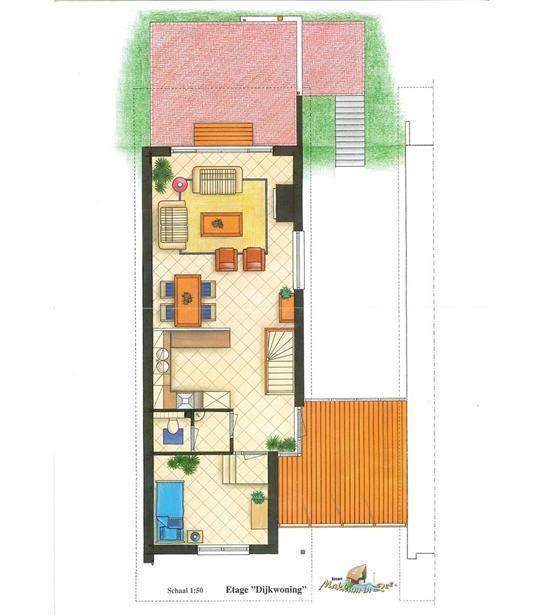 Beach-Dijkvilla Seaview Horizons Makkum Phòng bức ảnh